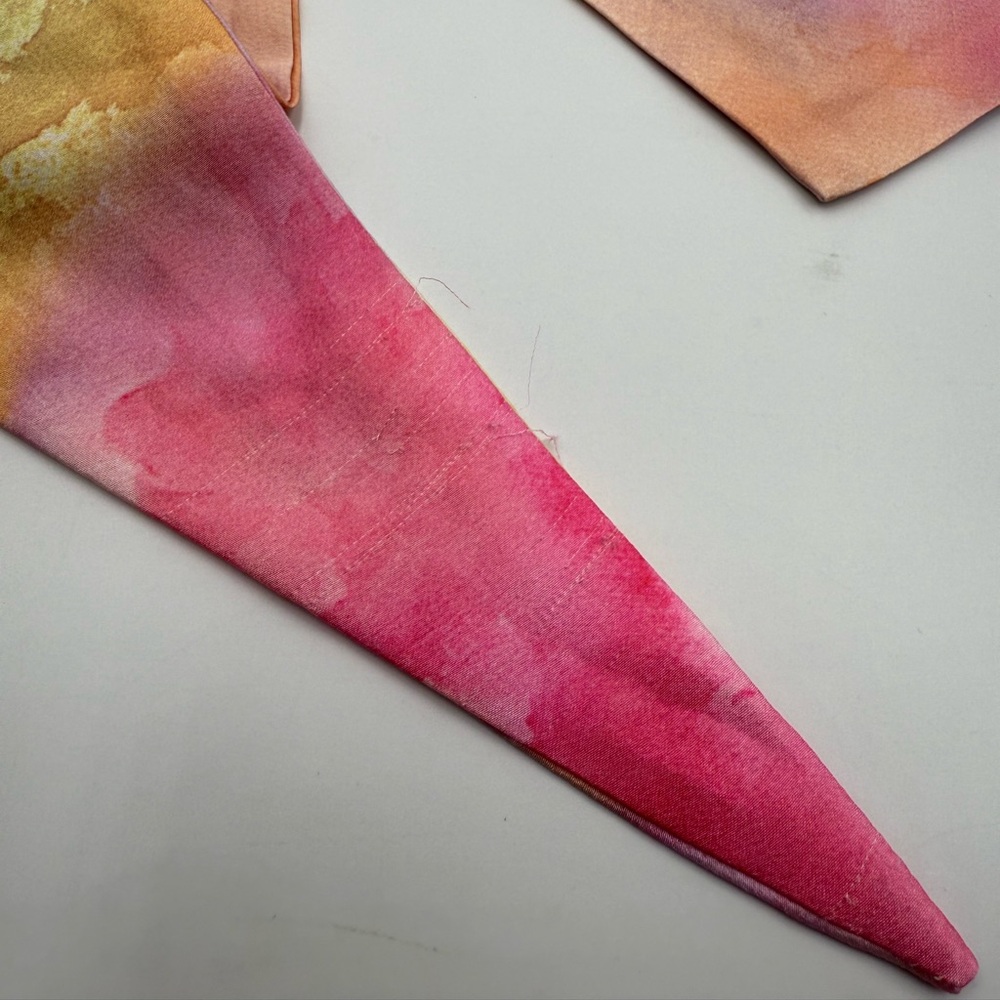Superdown Strapless Bandanna Tie Dye Tube Top - Picture 8 of 9